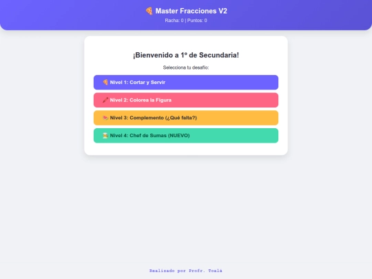 masterfracciones screenshot