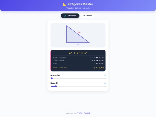 pitagoras screenshot