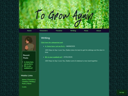 writing-chrono screenshot