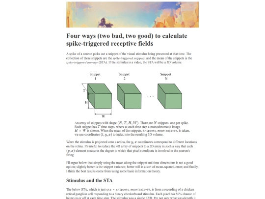 post/sta screenshot