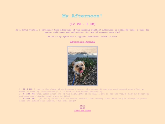 Afternoon screenshot