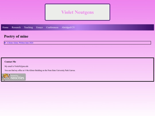 poetry screenshot