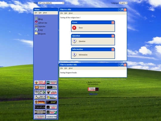 en/testpage.shtml screenshot