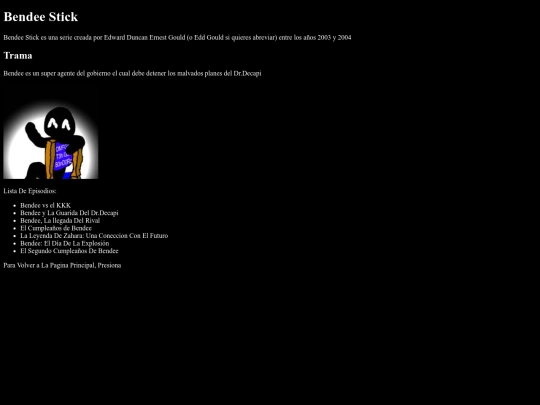 BendeeStick screenshot