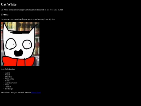 CatoWhitco screenshot
