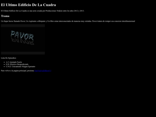 ElUltimoEdificioDeLaCuadra screenshot