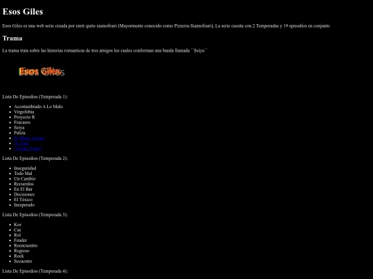 EsosGiles screenshot