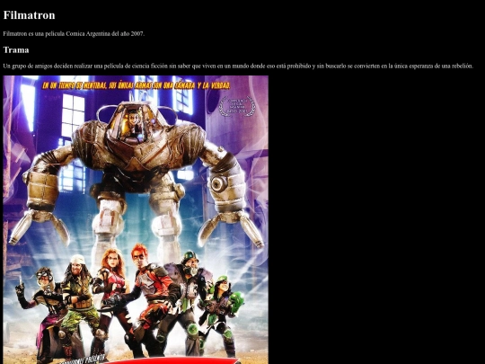 FilmeTron2000 screenshot