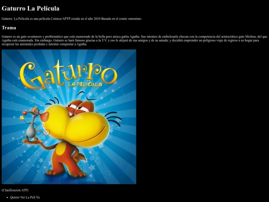 GaturroLaPeli screenshot