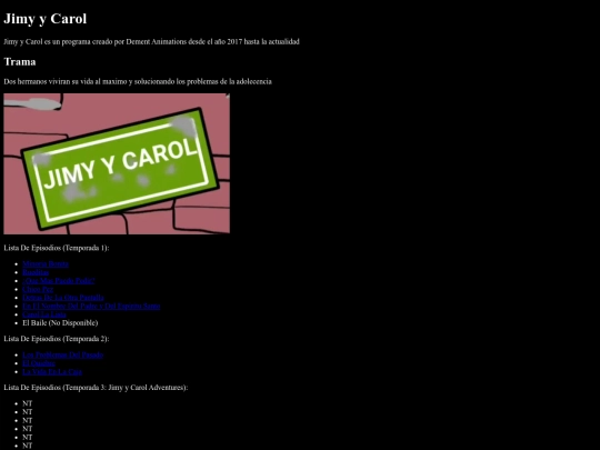 JimyyCarol screenshot