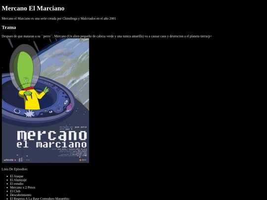MercanoElMarciano screenshot