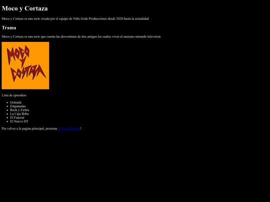 MocoYCortaza screenshot