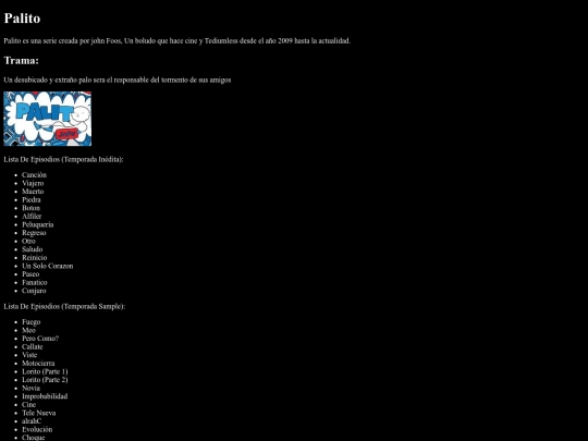 Paaaaaaaaaaaalitooooooooo screenshot