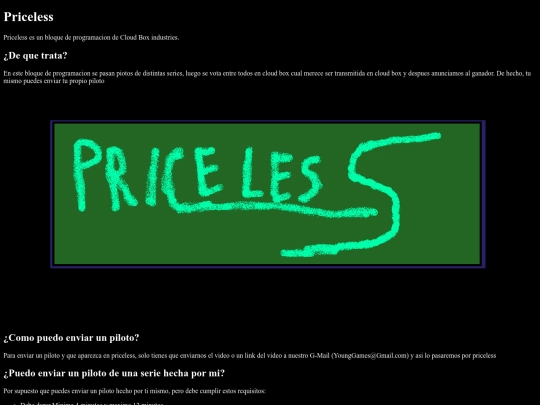 Priceless screenshot