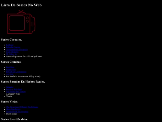 SeriesNoWeb screenshot