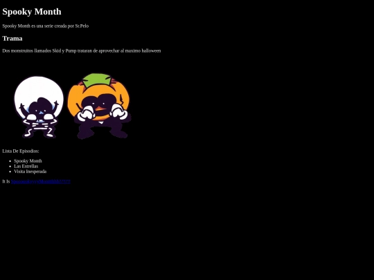 SpookyMonth screenshot