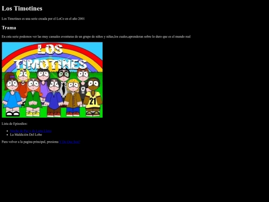 Timotines screenshot