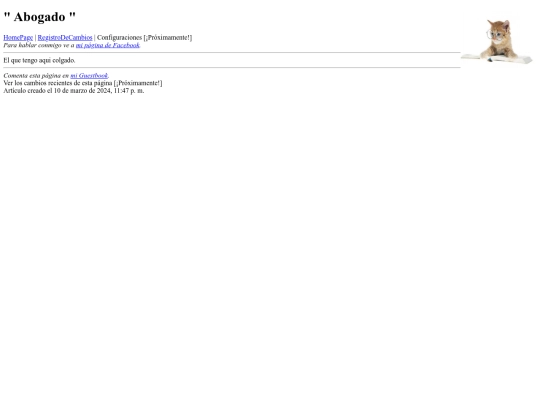 Abogado screenshot