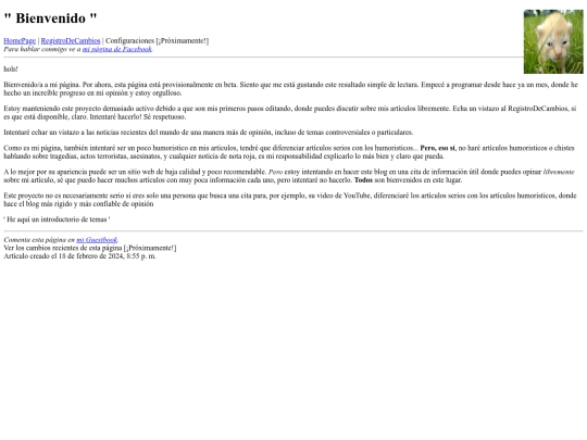 bienvenido screenshot
