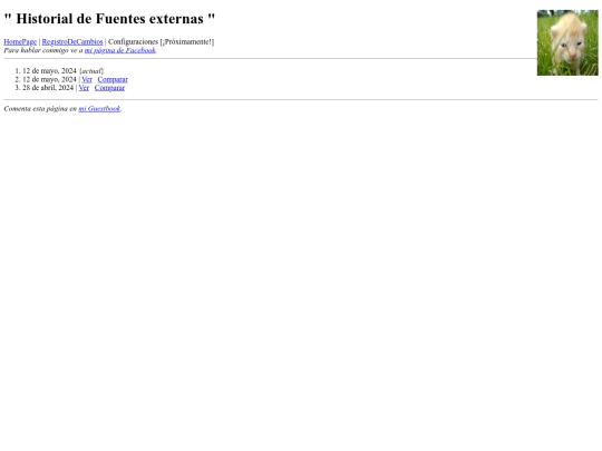 blog/Fuentes-externas/CambiosRecientes screenshot