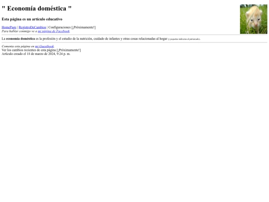edu/Economia-domestica screenshot