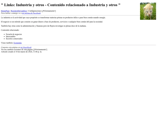links/Industria-y-otros screenshot