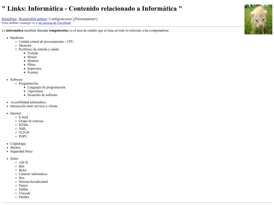 links/Informatica screenshot