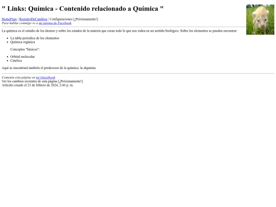 links/Quimica screenshot
