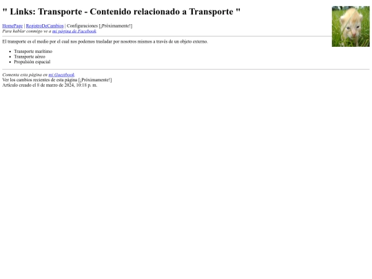 links/Transporte screenshot