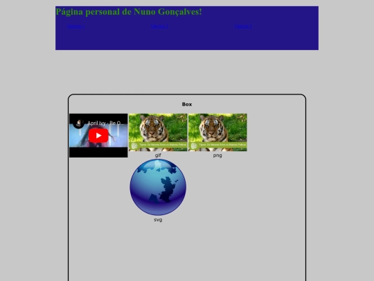 PaginaPessoal screenshot