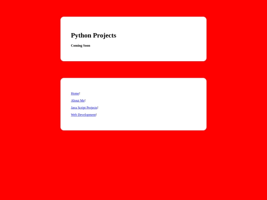 pythonprojects screenshot
