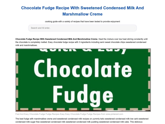 chocolate-fudge-recipe-with-sweetened-condensed-milk-and-marshmallow-creme screenshot