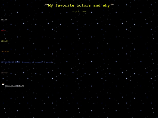 Myfavoritecolorsandwhy screenshot