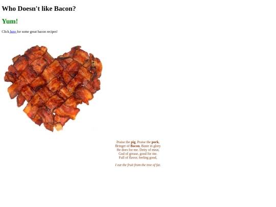 Bacon screenshot