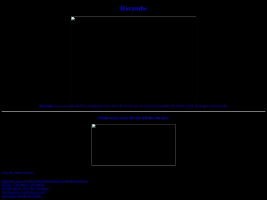 harambe screenshot
