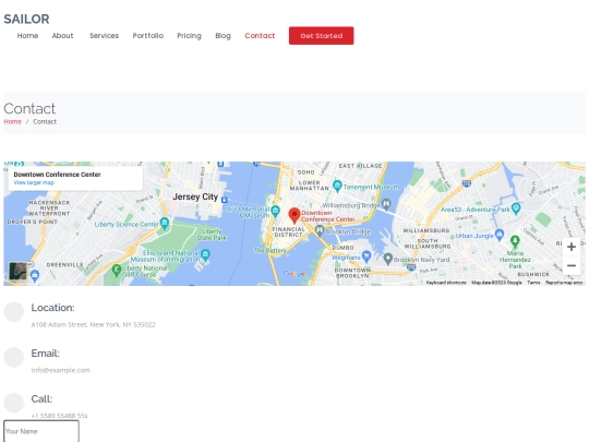 contact screenshot