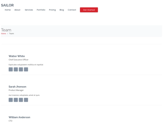 team screenshot