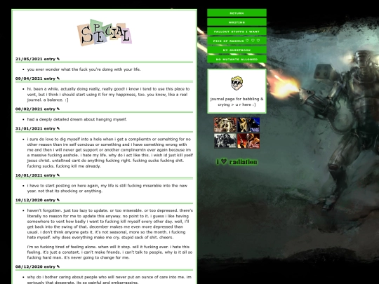 journal screenshot