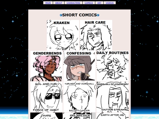 shortcomics screenshot