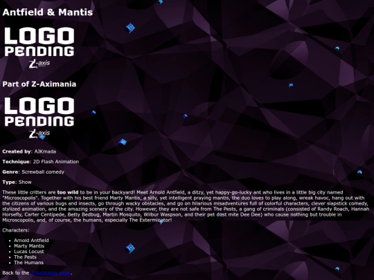 shows/zaximania/antfieldandmantis screenshot