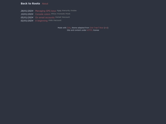 blog screenshot