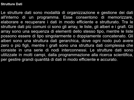 strutture-dati screenshot
