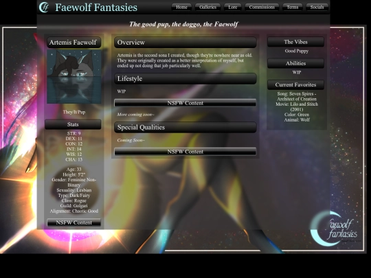 artemis screenshot