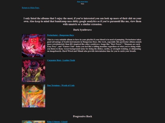 music screenshot