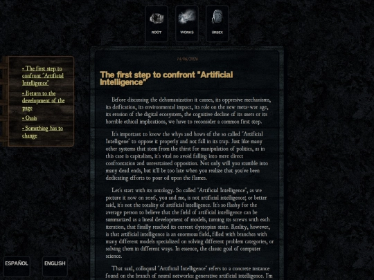 en/reflexiones screenshot