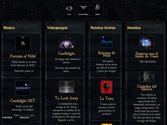 es/obras screenshot