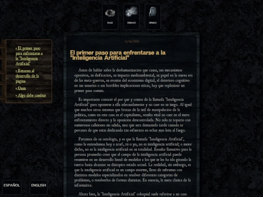 es/reflexiones screenshot