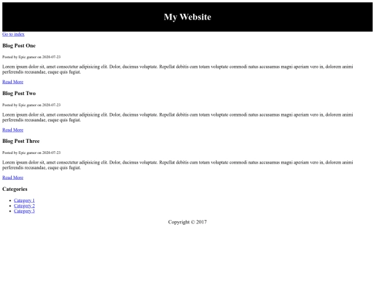 blog screenshot