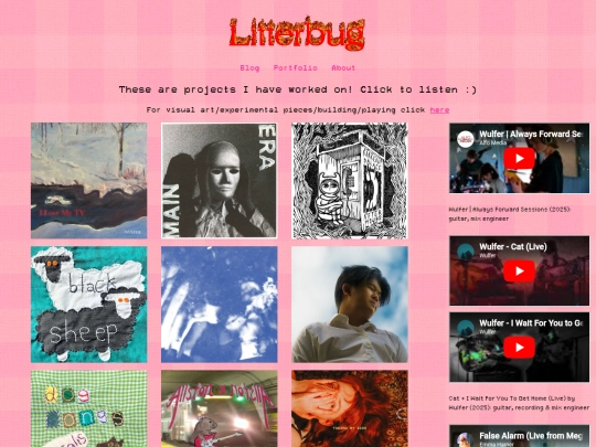 portfolio screenshot