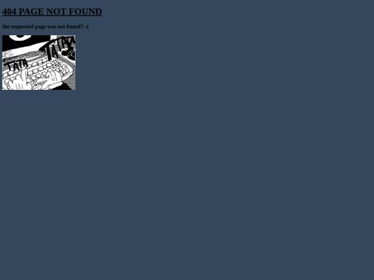 not_found screenshot